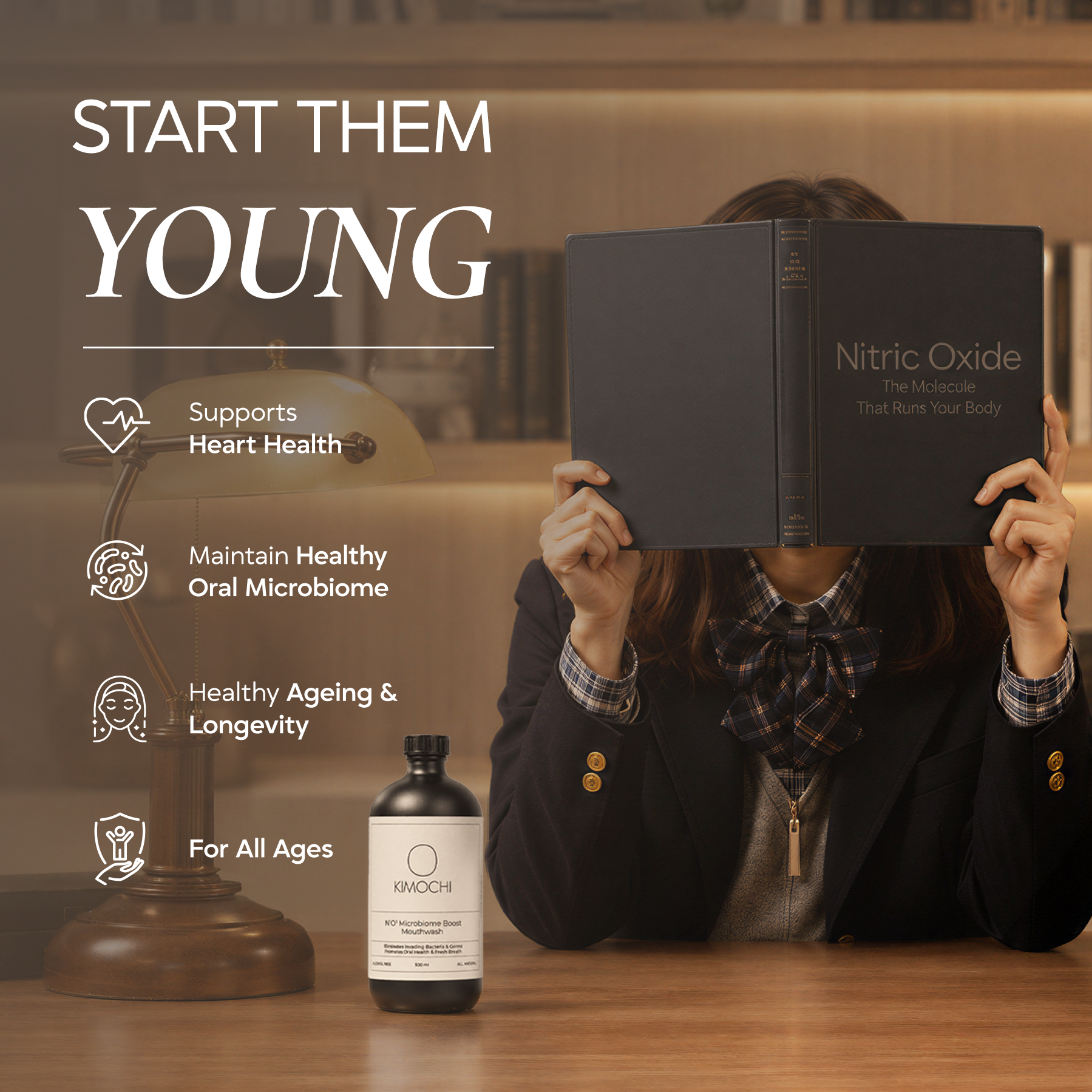 KIMOCHI Routine Kit — Rise & Rinse daily routine visual 1