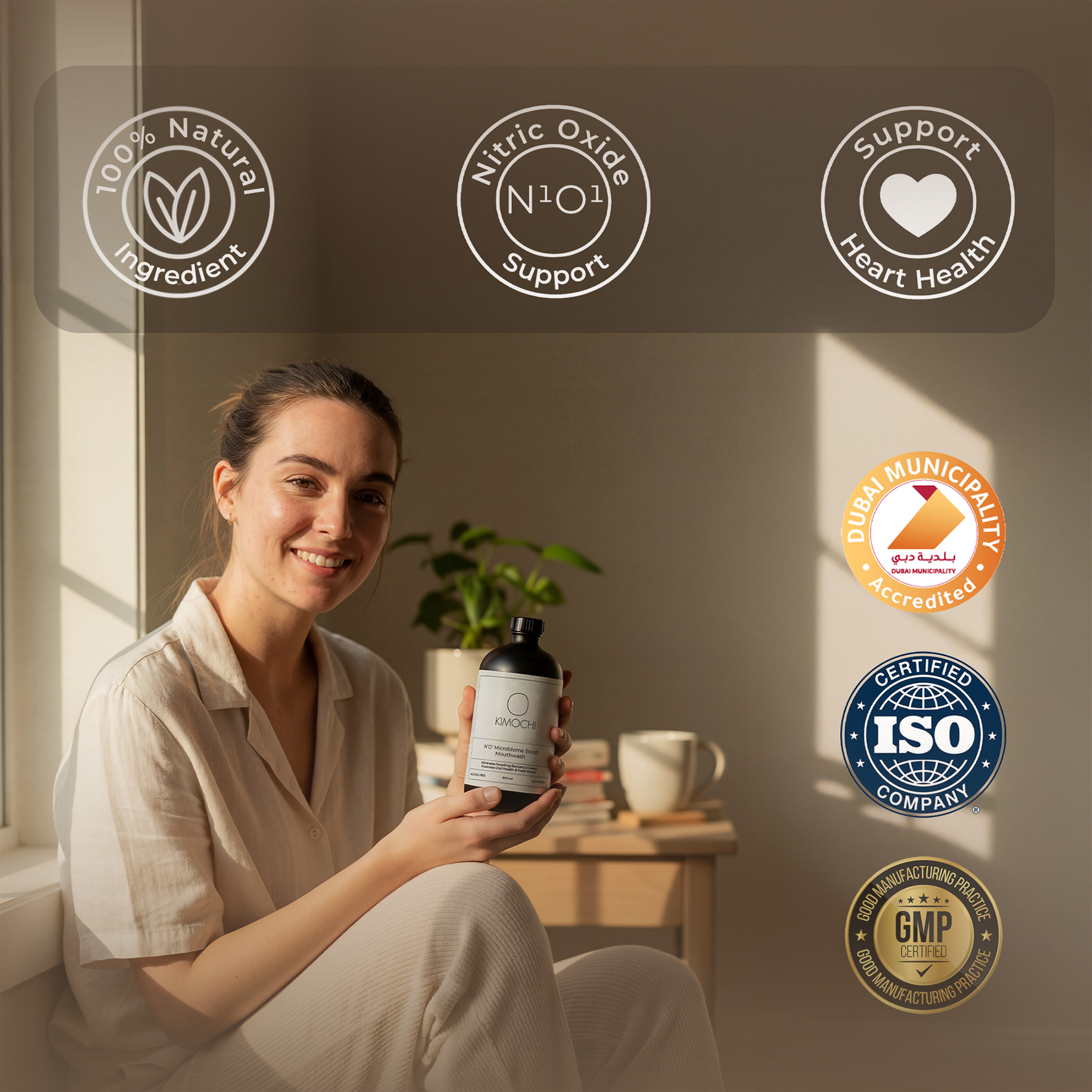 KIMOCHI Routine Kit — Rise & Rinse daily routine visual 3