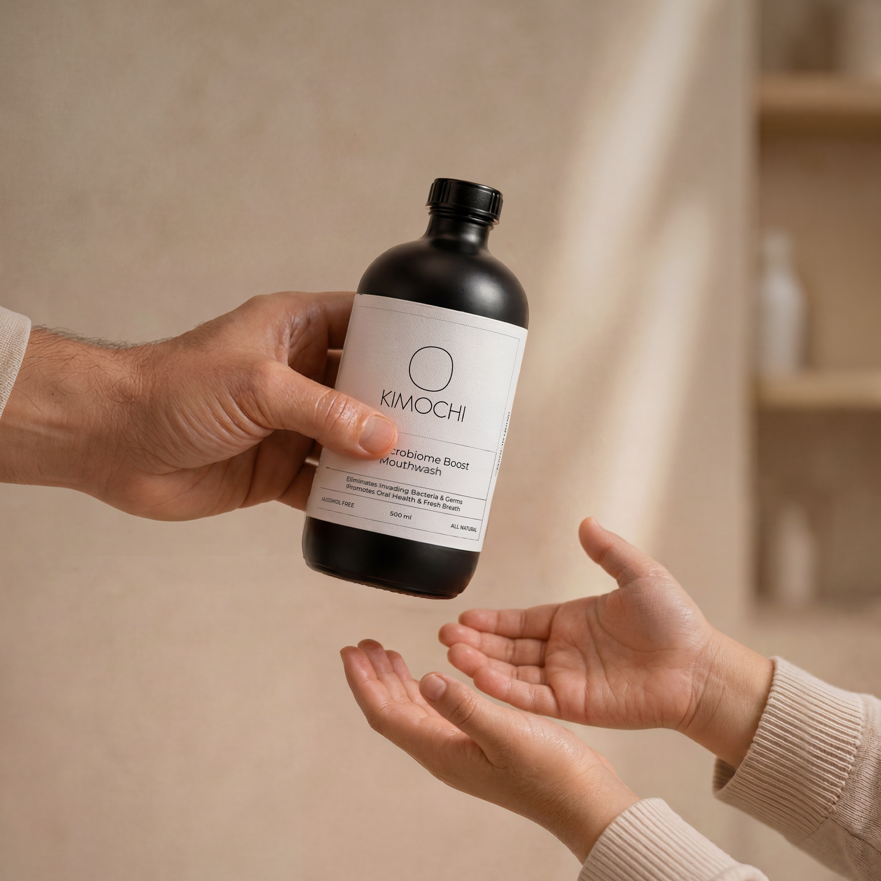 KIMOCHI Routine Kit — Rise & Rinse daily routine visual 4